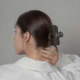 Slate Black Gloss Hair Clip