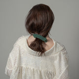 Kelly Green Gloss Bar Hair Clip