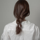 Cocoa Brown Heart Clip