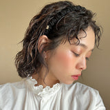 Rich Gather Headband Black
