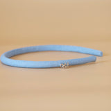 Tight Headband Blue Denim