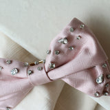 Big Ribbon Barrette Pink