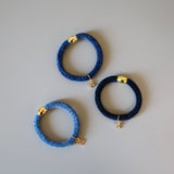 Daily Hair Pony Set Blue（3pcs）