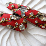 Hair Pin Red Gold