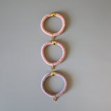 Daily Hair Pony Set Pink（3pcs）