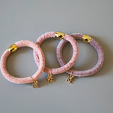 Daily Hair Pony Set Pink（3pcs）