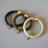 Daily Hair Pony Set Olive Green（3pcs）