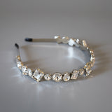 Clear Silver Headband
