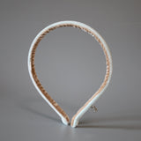 2 Tone Velvet Headband Lt.blue