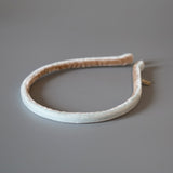 2 Tone Velvet Headband Lt.blue
