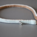 2 Tone Velvet Headband Lt.blue