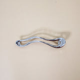 Wave Silver Hair Clip