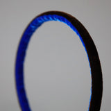 2 Tone Velvet Headband Brown