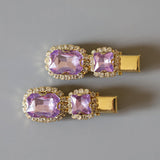 Purple Purple Mini Clip