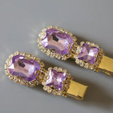 Purple Purple Mini Clip