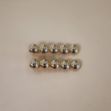 Dot Gold 2pcs Hair Clip