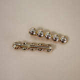 Dot Gold 2pcs Hair Clip
