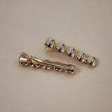 Dot Gold 2pcs Hair Clip