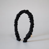 Rich Gather Headband Black