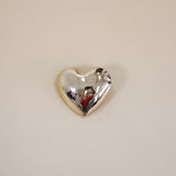 Big Gold Heart Hair Clip