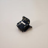 Square Clear Black Hair Clip
