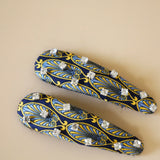 Hair Pin Blue Yellow