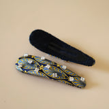 Hair Pin Blue Yellow