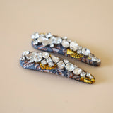 Hair Pin Silver Studs
