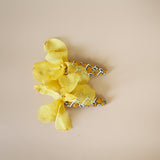 Hair Pin Yellow Flower