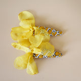 Hair Pin Yellow Flower