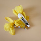 Hair Pin Yellow Flower