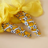 Hair Pin Yellow Flower