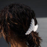 White Pearl Studs Hair Clip