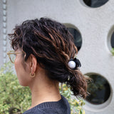 Black Big Pearl Hair Clip