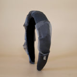 OG Headband Black Organdy
