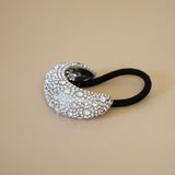 Half Moon Full Studs Silver Pony