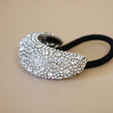 Half Moon Full Studs Silver Pony