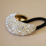 Half Moon Full Studs Gold Pony