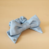 Riboon Scrunchie Denim Blue