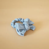 Riboon Mini Scrunchie Denim Blue