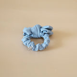 Riboon Mini Scrunchie Denim Blue