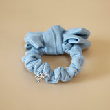 Riboon Mini Scrunchie Denim Blue