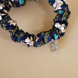 Silk Pony Navy White