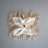Big Lace Square Scrunchie