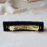 Large Barrette Denim Studs