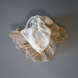 Big Lace Square Scrunchie