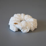 White Kusyu Scrunchie