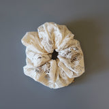 White Lace Scrunchie