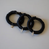 3pcs Black Hair Pony