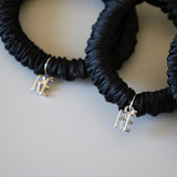 3pcs Black Hair Pony